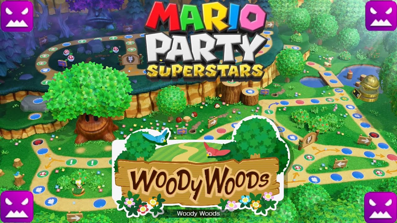 Mario Party Superstars Battle Royale - Woody Woods Full 30 Turns (Master Difficulty) (2 Player)