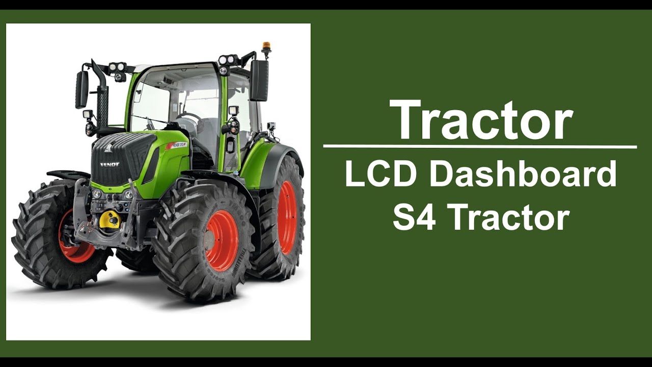 S4 Tractor LCD display