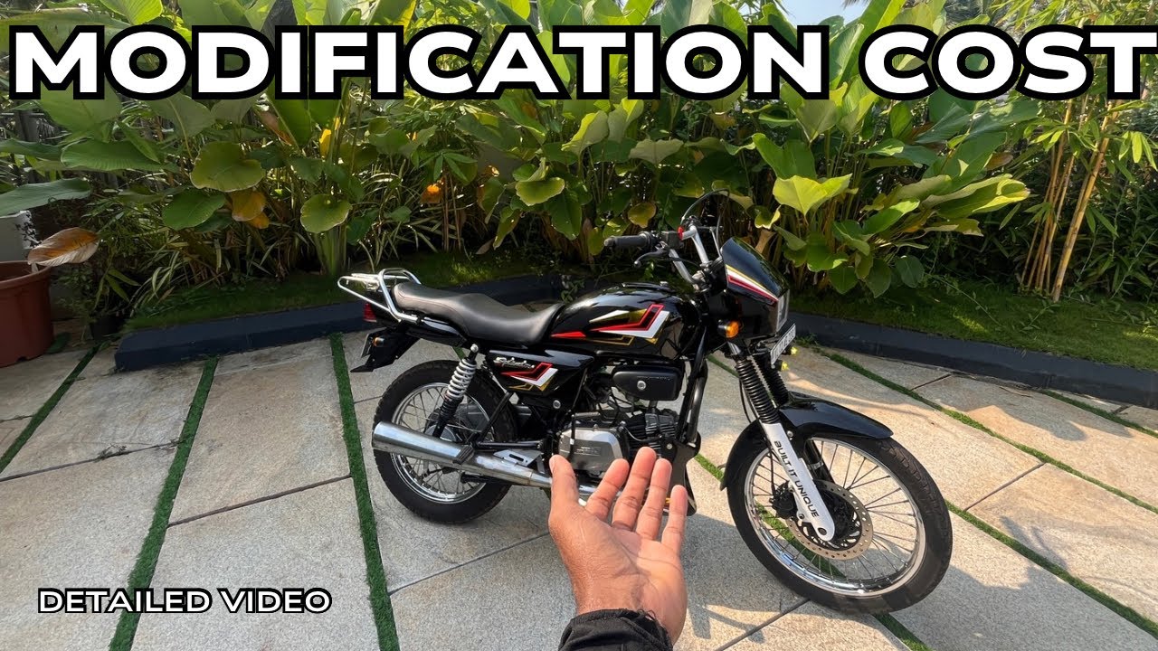 Splendor modification cost detailed video 🤗.|| cost ചോദിച്ചവക്ക്  all details in this video 😁😁