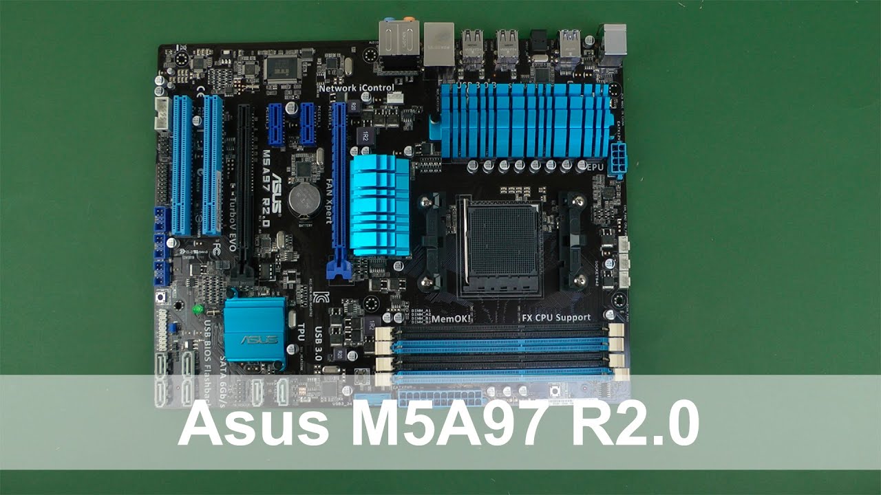Распаковка Asus M5A97 R2.0