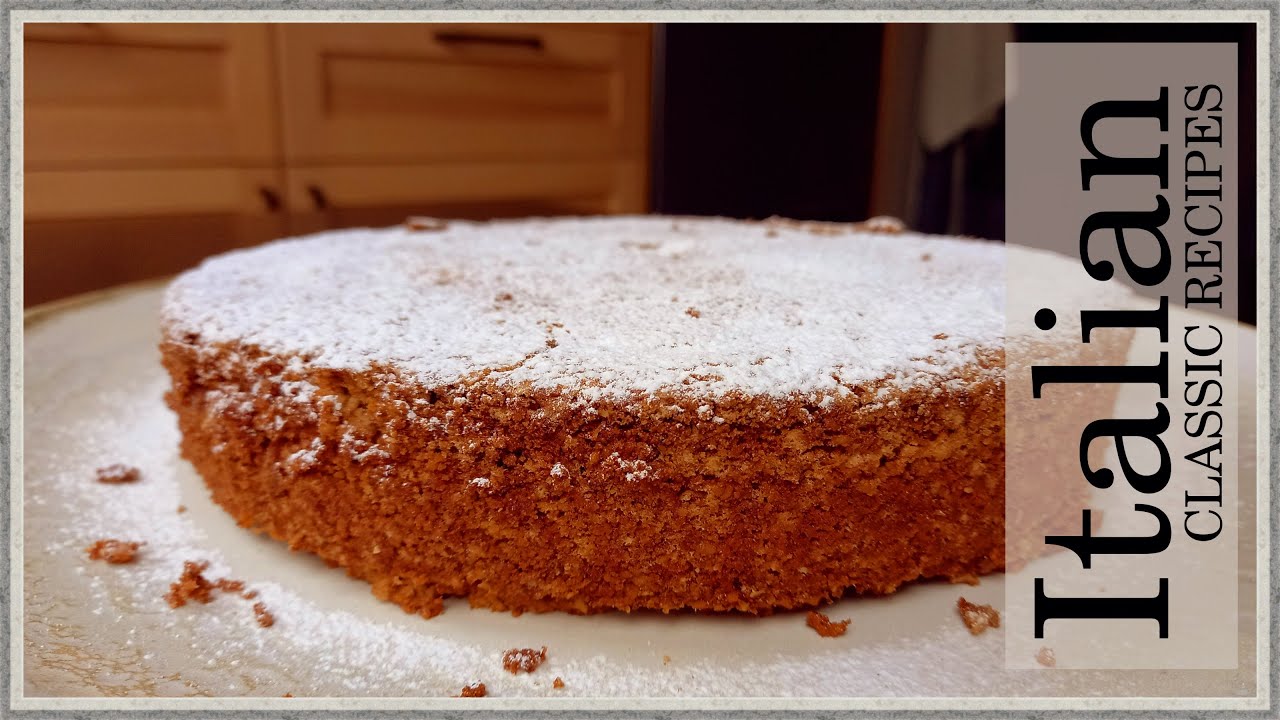 Italian Gluten Free Walnut Cake/Calabrian Walnut Cake Recipe/Torta di Noci