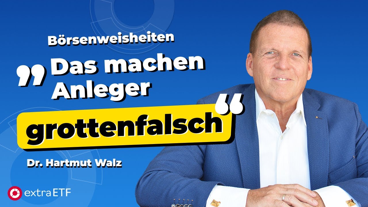 Endgegner Plausibilität – Dr. Hartmut Walz räumt mit Trugschlüssen auf | extraETF Talk