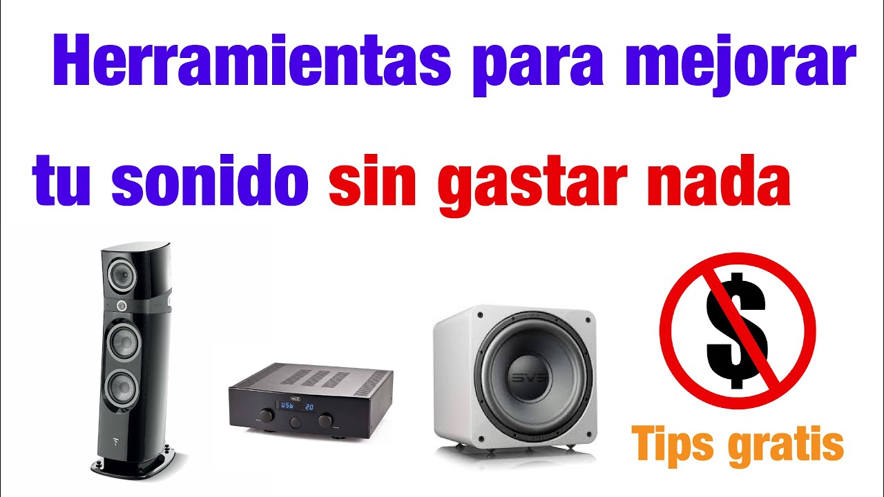 Mejora tu sonido con estas herramientas gratis