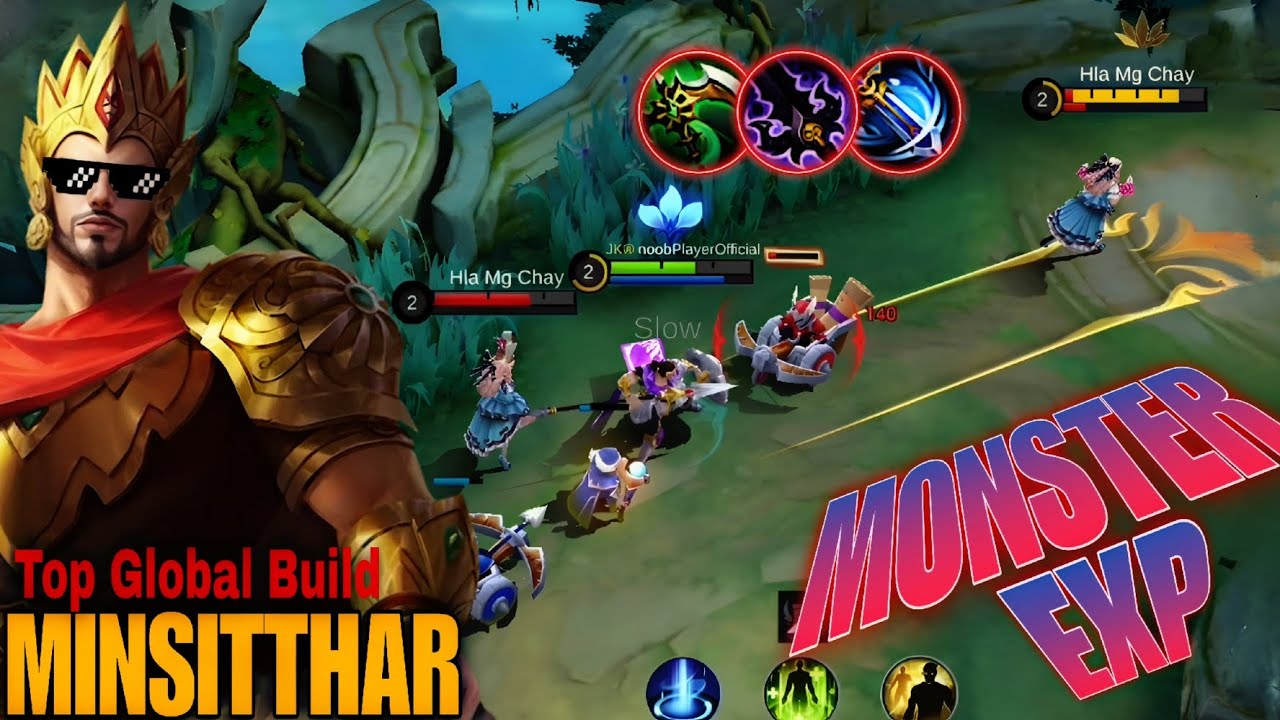 The Best Minsitthar Exp Build | minsitthar best build 2025 | Mobile legends✓