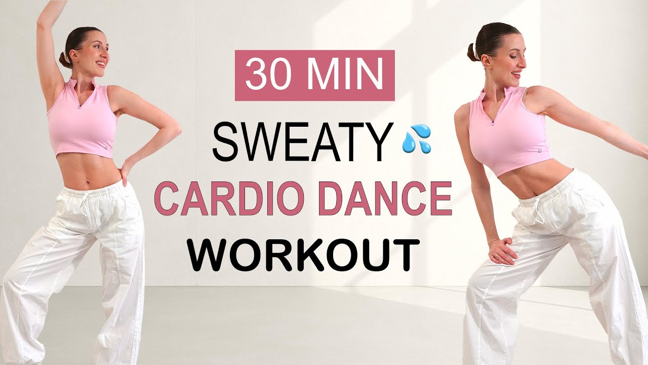 30 MIN INTENSE CARDIO DANCE HIIT Workout | All Standing | All Levels | Full Body Fat Burn, Super Fun