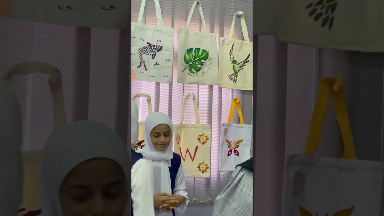 إفتتاح معرض الفنون التشكيلية (مبدعون) بمدرسة معارج الآمال برعاية الدكتورة حنان الرواحي❤️🌷