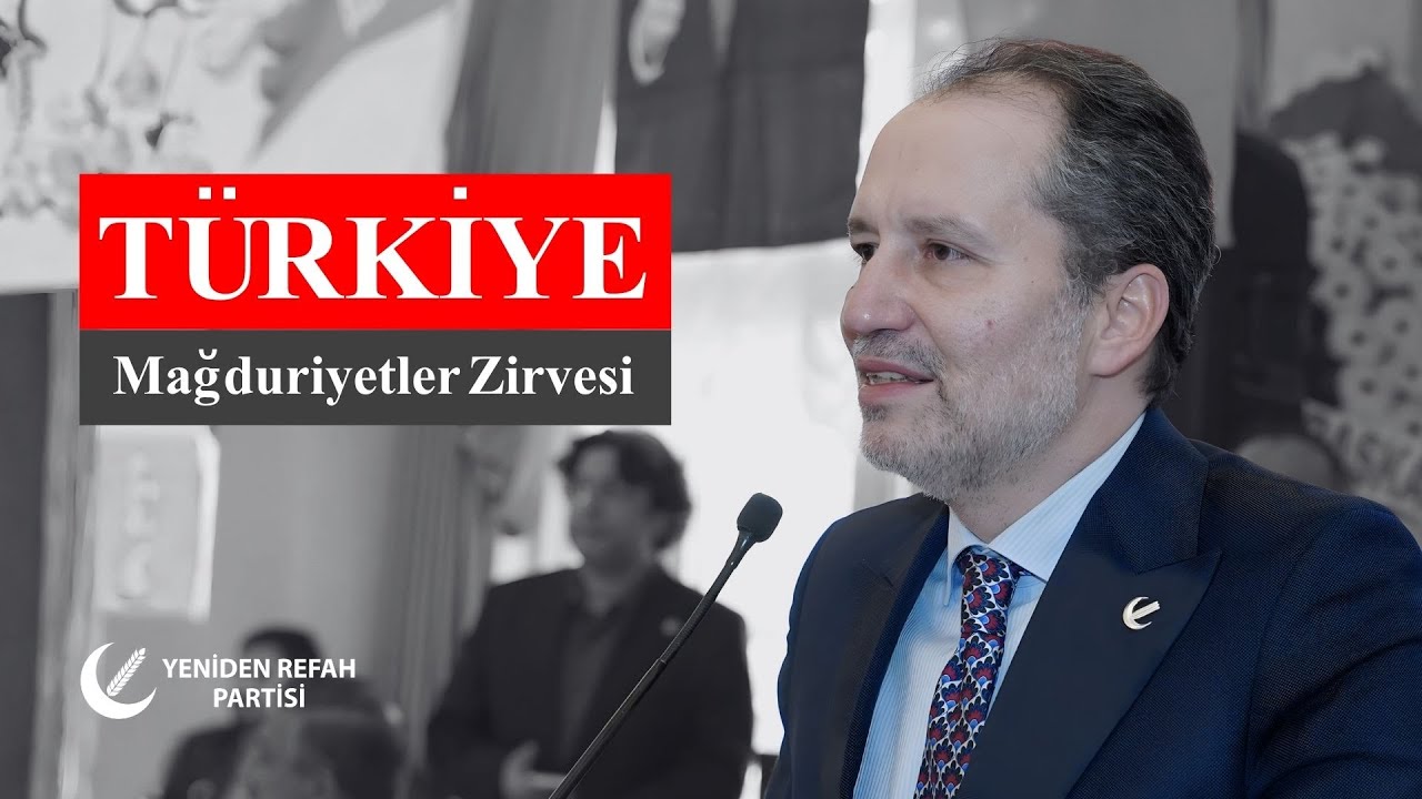 Genel Başkanımız Dr. Fatih Erbakan, T&uuml;rkiye Mağduriyetler Zirvesi&rsquo;nde konuşmalarını ger&ccedil;ekleştirdi.