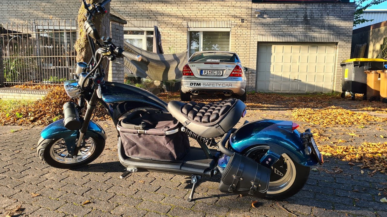 E Chopper v1 vs v2  45kmh Roller im Harley Style #tipps #mangosteen #m1 #m2  #vergleich 