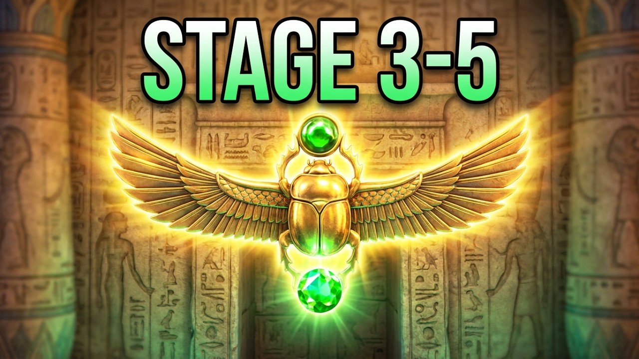 Luxor: Amun Rising HD. Challenge of Horus. Stage 3-5
