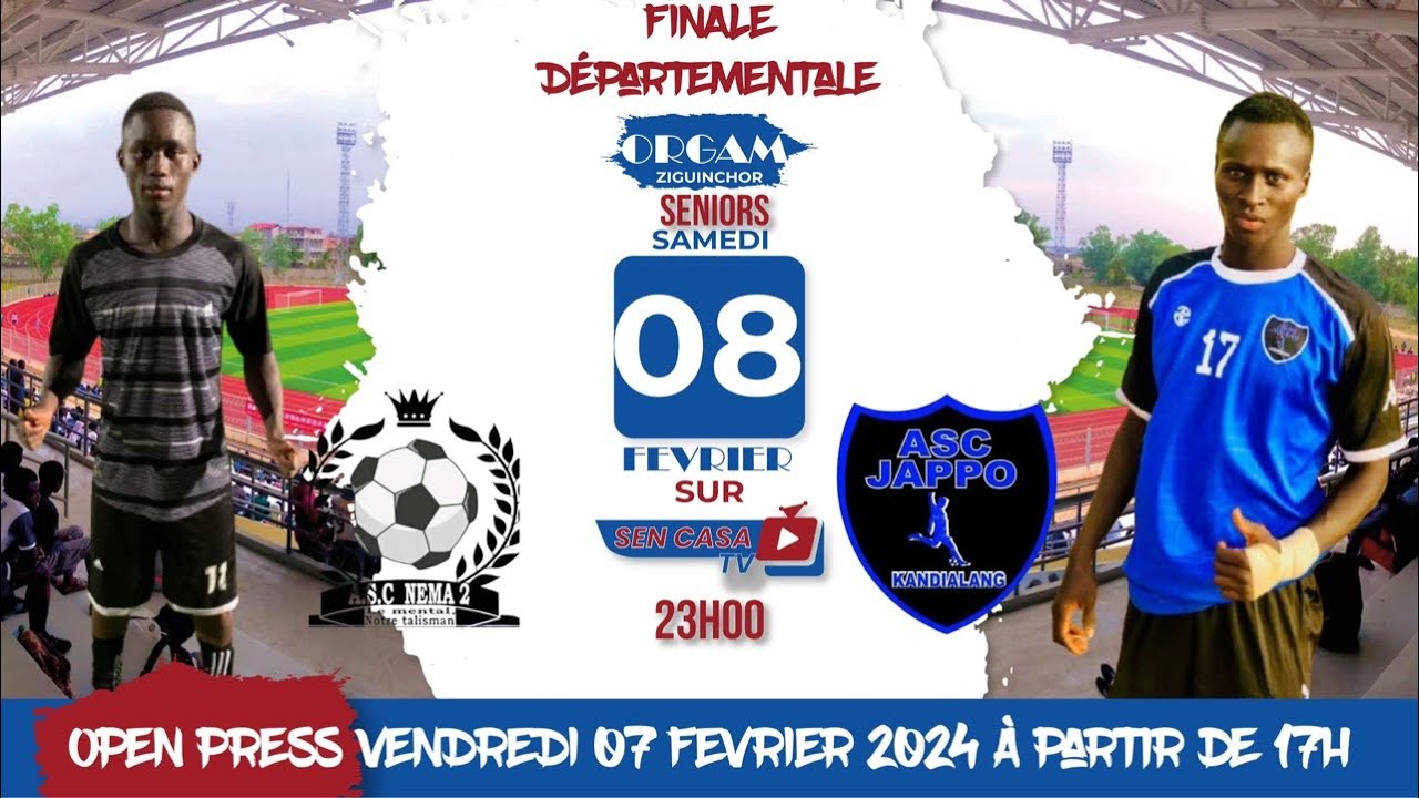 FINALE DEPARTEMENTAL ORGAM SENIORS ASC NEMA2 VS ASC JAPPO