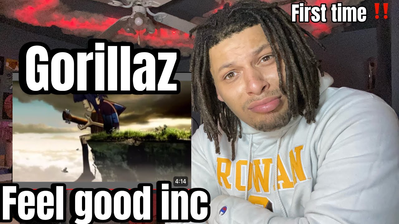 СЛЫШУ В ПЕРВЫЙ РАЗ - Gorillaz - Feel Good Inc. (РЕАКЦИЯ)