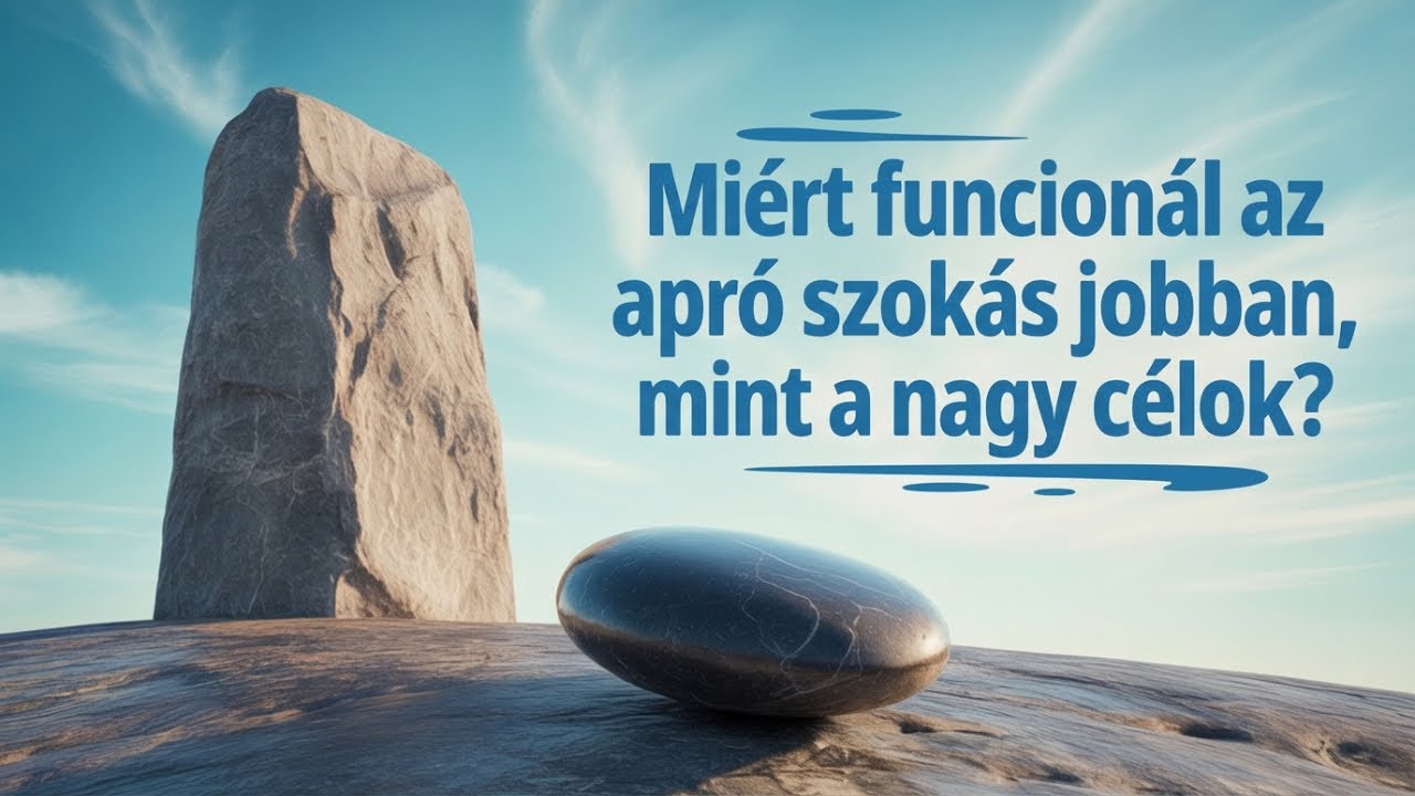 Miért nem működnek a nagy célok? Az apró szokás válasza