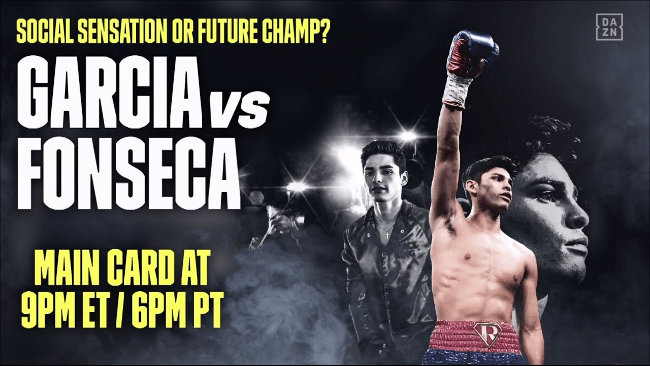 Ryan Garcia vs. Francisco Fonseca Undercard Livestream