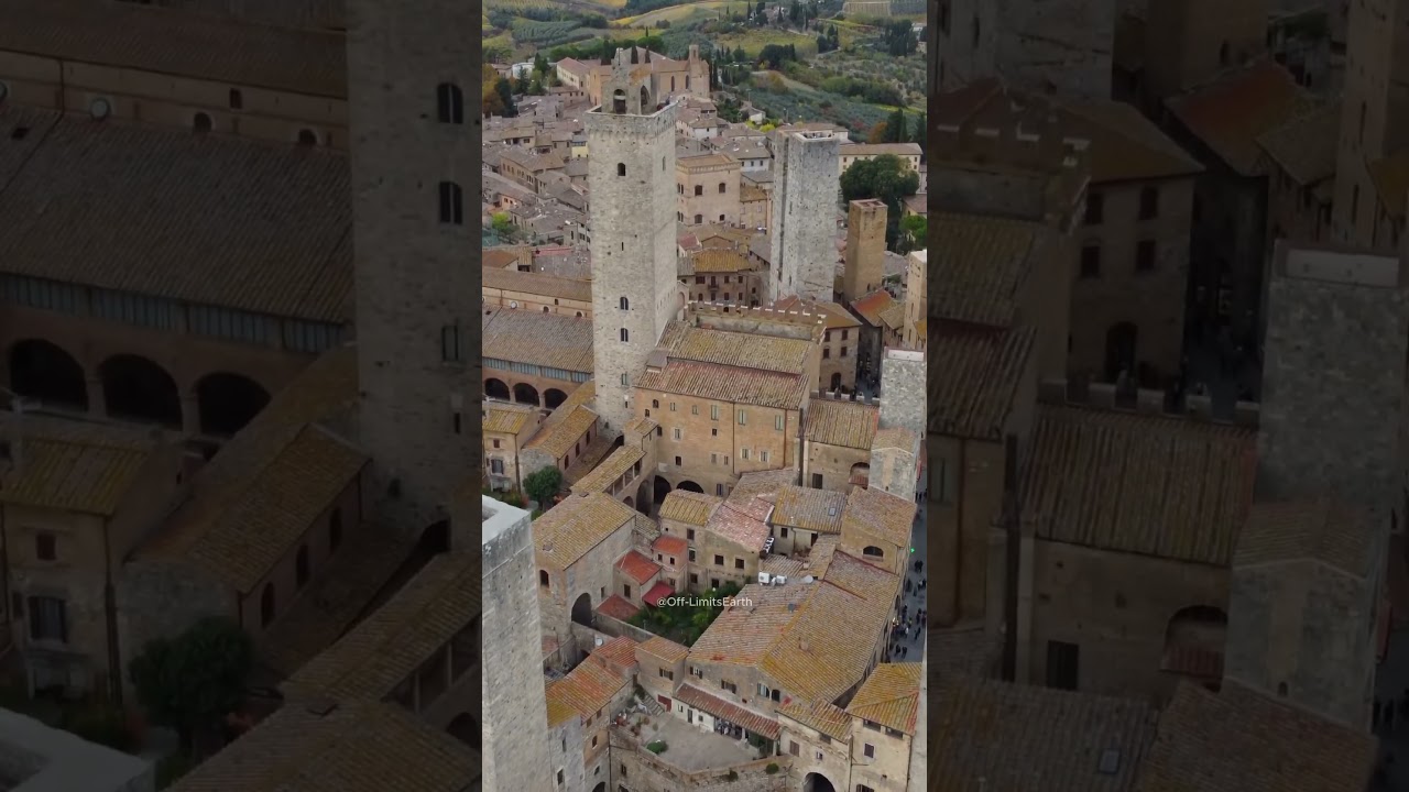San Gimignano 🇮🇹 &ndash; Tuscany&rsquo;s Medieval Skyline of Towers #ItalyTravel #SanGimignano #TuscanyViews