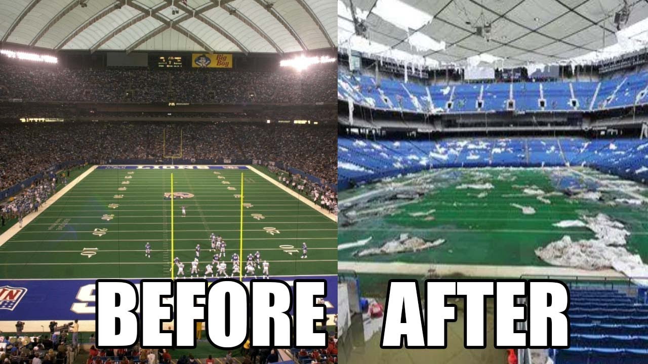 Abandoned:  Pontiac Silverdome, World's Greatest Abandoned Building