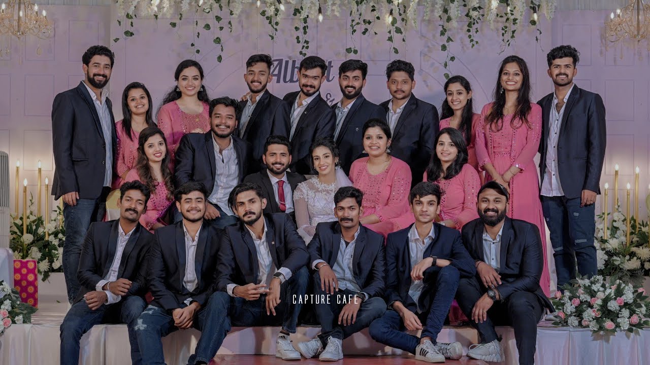 കല്യാണ ചെറുക്കനും പെണ്ണിനും കൂട്ടുകാരുടെ വക കിടിലൻ  ഡാൻസ്