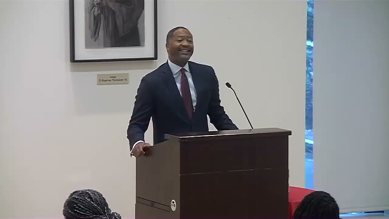 Boston University School of Law Congresswoman Barbara Jordan Lecture featuring Don Calloway ('05)