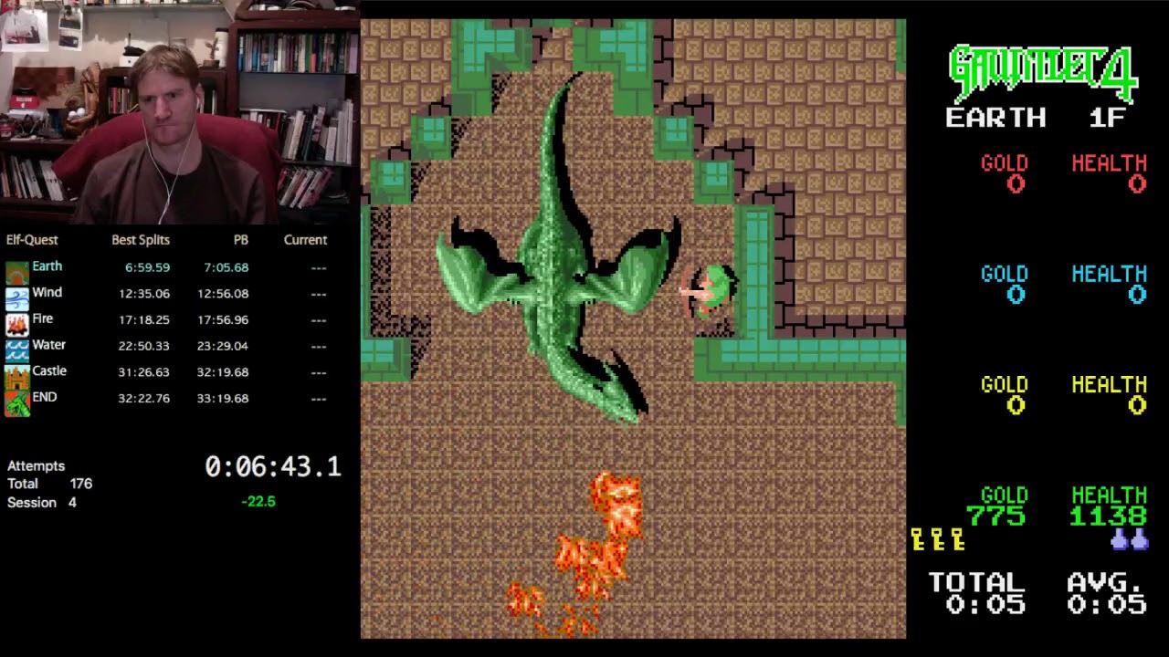 Gauntlet 4 _ Quest Mode _ Speedrun PB 32:42