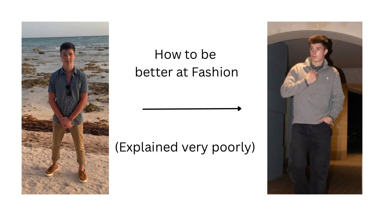A somewhat basic guide into men’s Fashion