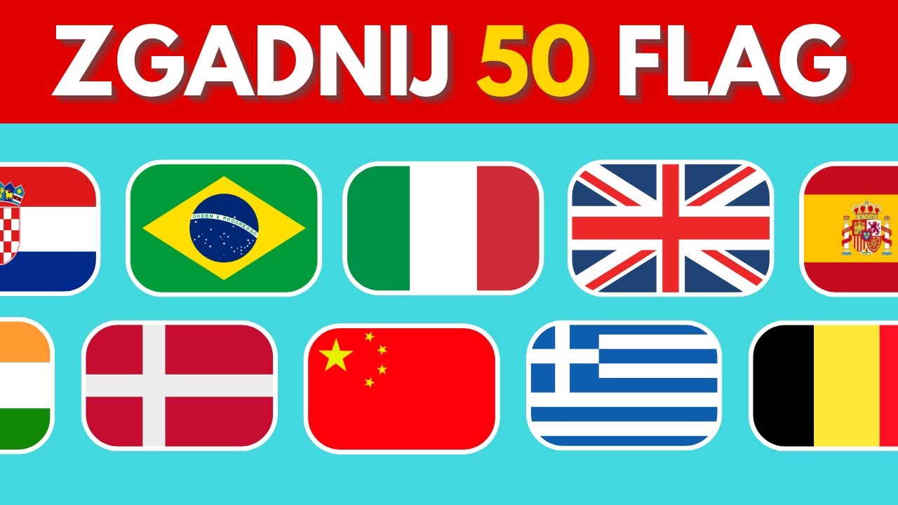 Zgadnij 50 Flag Quiz | Zgadnij Flagę