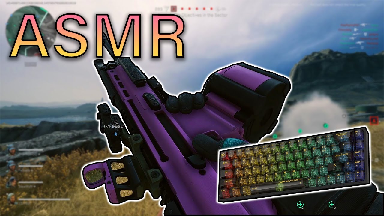 ASMR GAMING | DELTA FORCE | Ear To Ear Whispers + Inaudible Whispers | Keyboard/Mouse Sounds