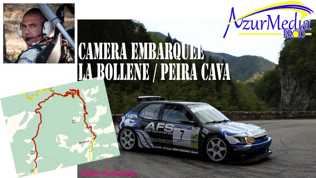 CAMERA EMBARQUEE - CALASCIONE-GIORDANO/306 MAXI - MOULINET PEIRA CAVA