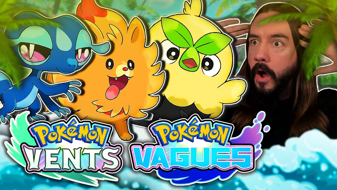 ANNONCE DE POKEMON VENTS ET VAGUES / WINDS AND WAVES - REACTION AUX 30 ANS DE POK&Eacute;MON
