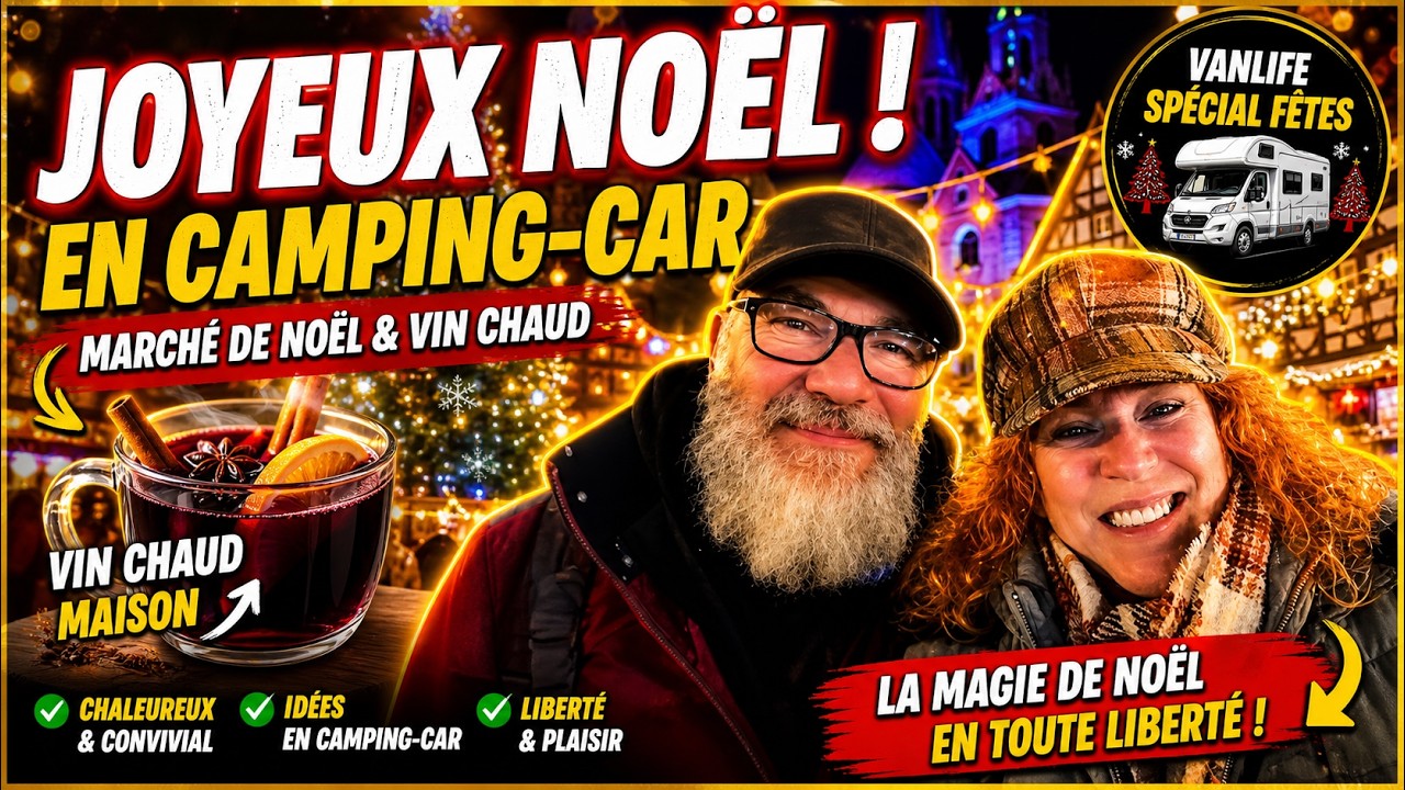 JOYEUX NOEL : En Alsace ! #marchés de noël #alsace #campingcar #vanlife
