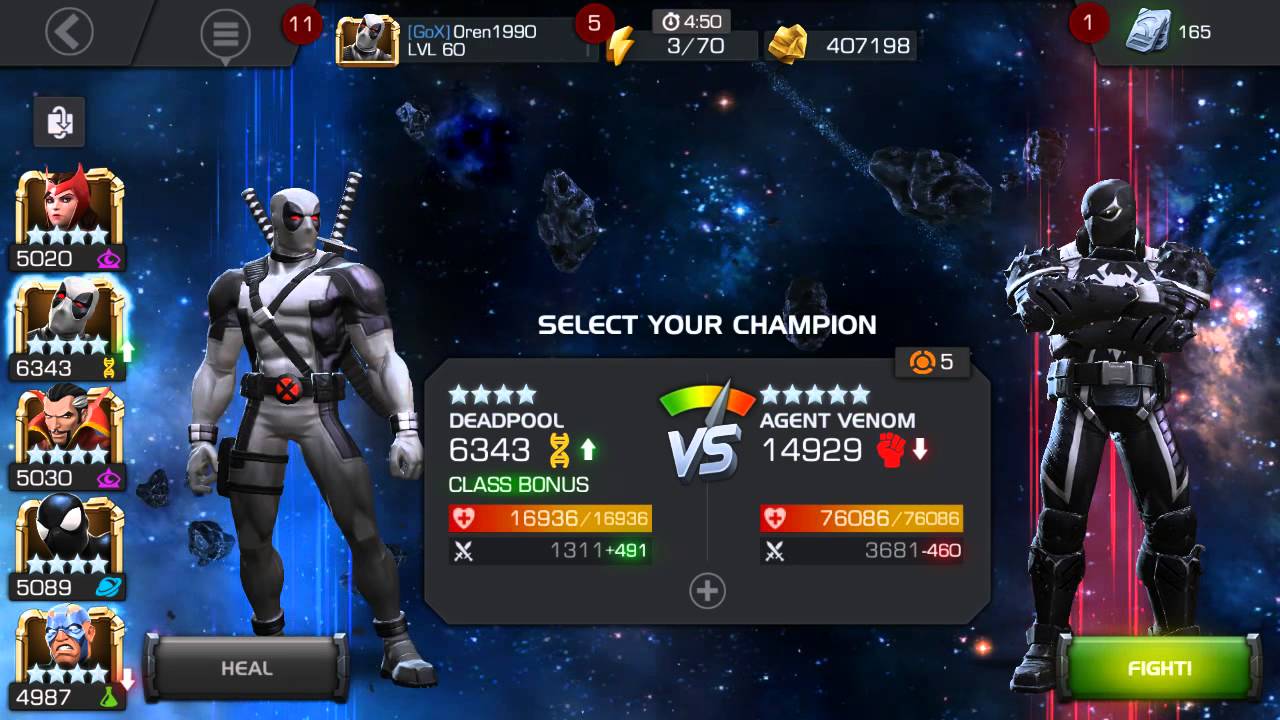 Marvel Contest of Champions - Agent Venom Showcase