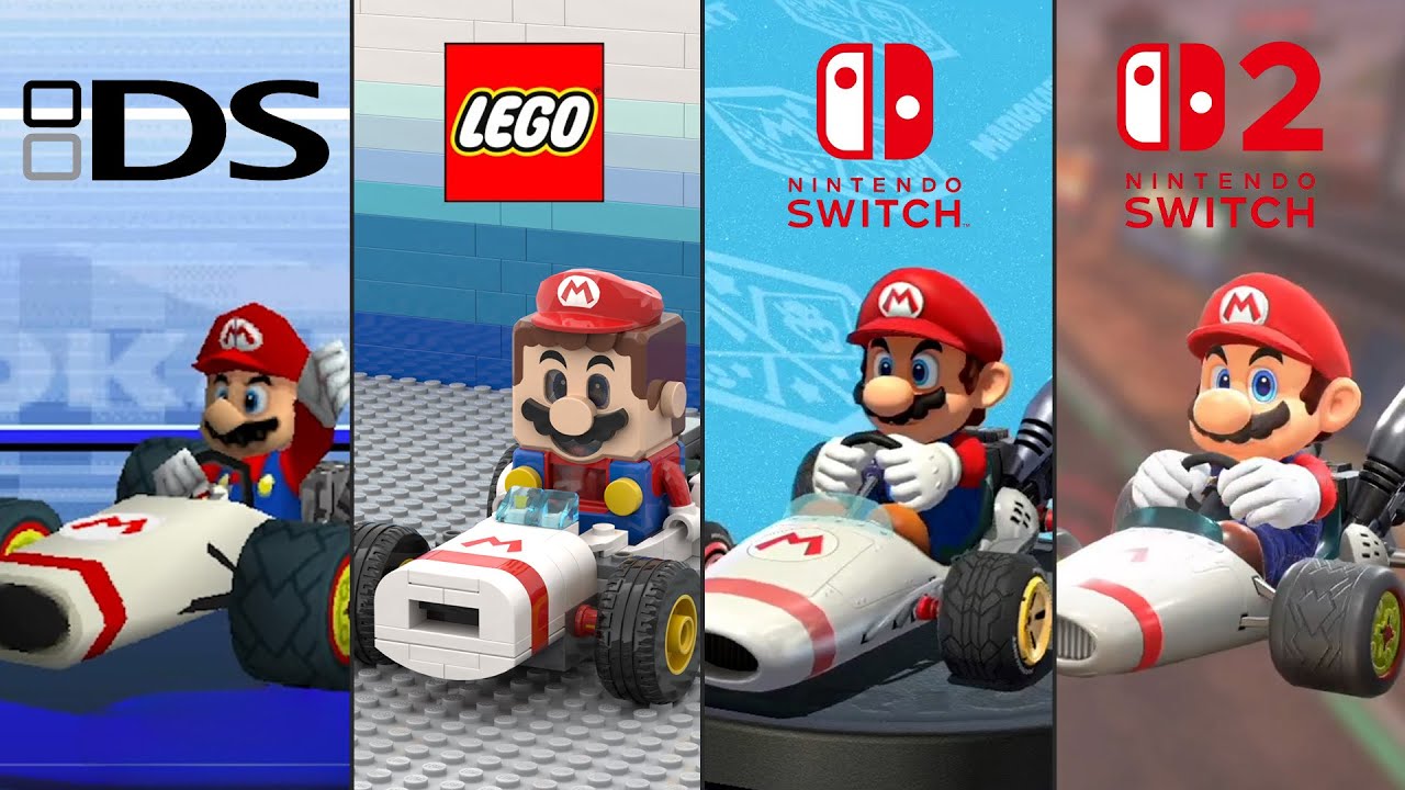 History of B-Dasher Kart in Mario Kart Games from 2025 mario kart world