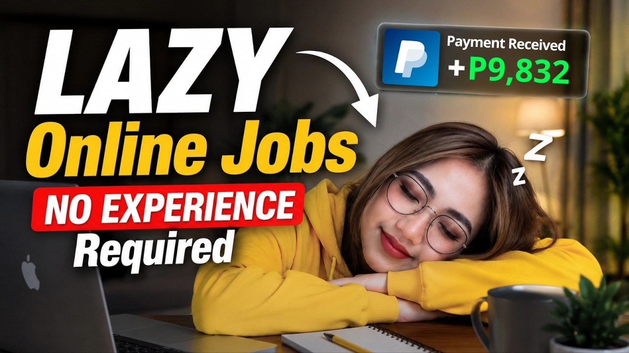 LAZY Online Jobs (NO EXPERIENCE)