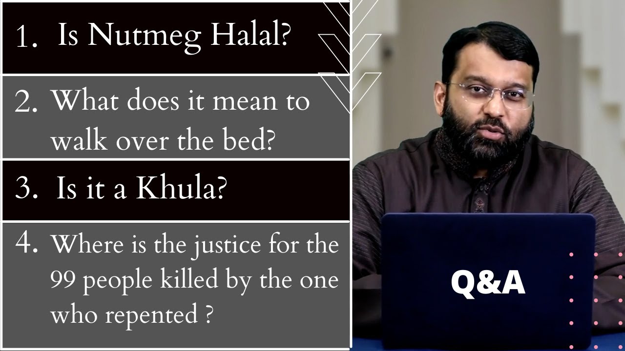 Is Nutmeg Halal? | Q&A | Shaykh Dr. Yasir Qadhi