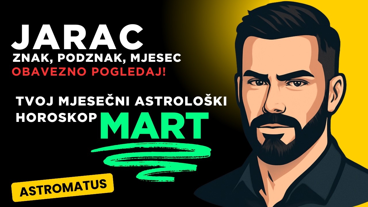 JARAC ✨ Osim Plana Imajte i Hrabrost - MART 2026