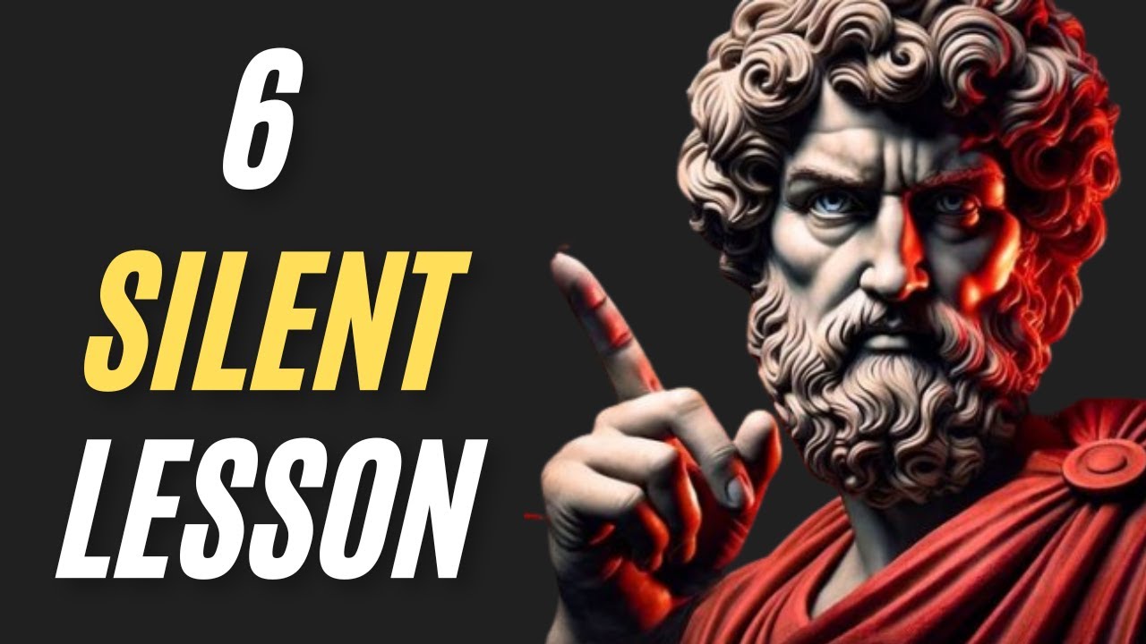 6 Stoic Lessons to Focus on Yourself and Keep Silent