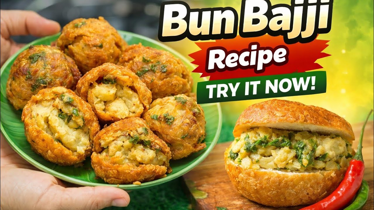 ✨பன் பஜ்ஜி இப்படி பண்ணி பாத்தீங்களா? 😋 | Crispy Bun Bajji Recipe | Easy Evening Snack