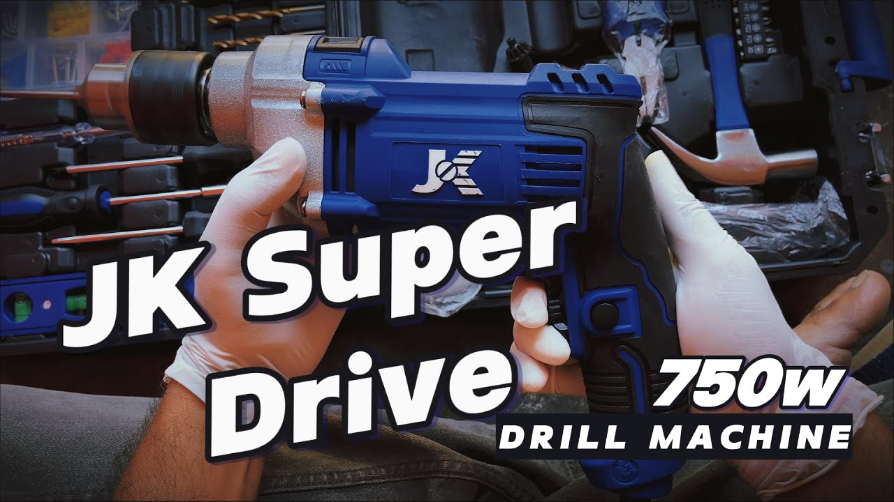 JK Super Drive 750W Impact Drill Kit Review & Unboxing (Flipkart) | Best Budget Power Tool&nbsp;for&nbsp;Home