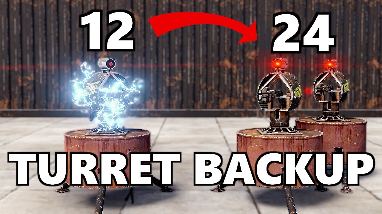 Backup Turrets Setup | Quick Rust Electrical Guide