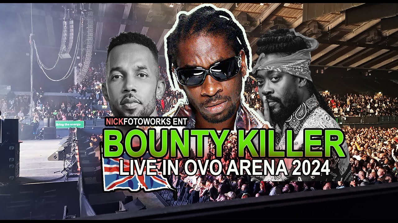 BOUNTY KILLER LIVE IN OVO ARENA WEMBLEY 2024 #bountykiller #dancehall #jamaica