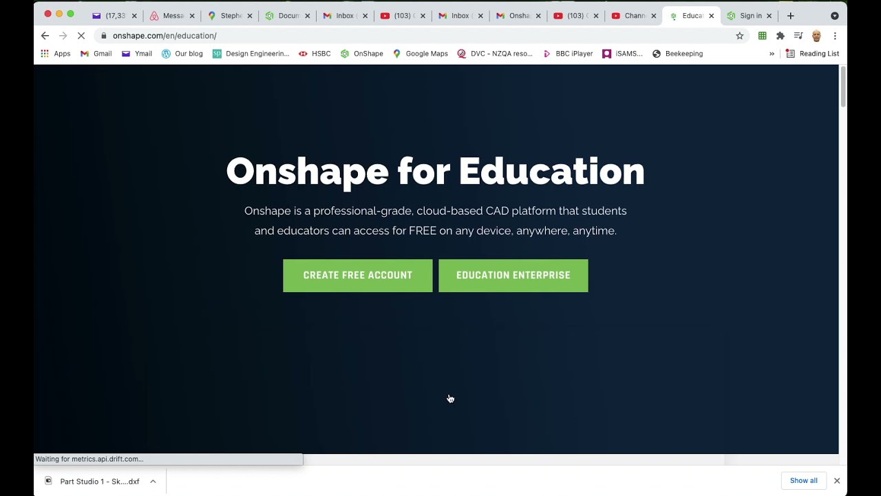 Creating an Onshape Edu Account