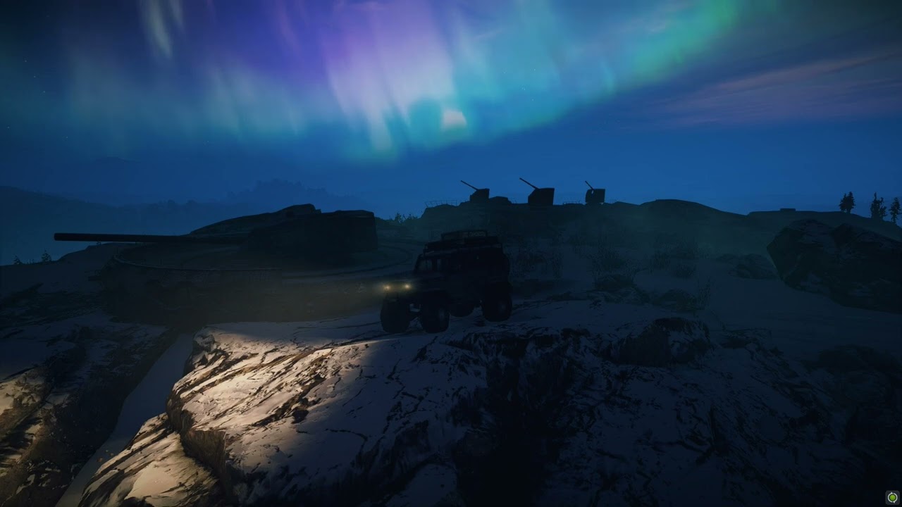 Kola Peninsula Night 2 Ambience OST | SnowRunner