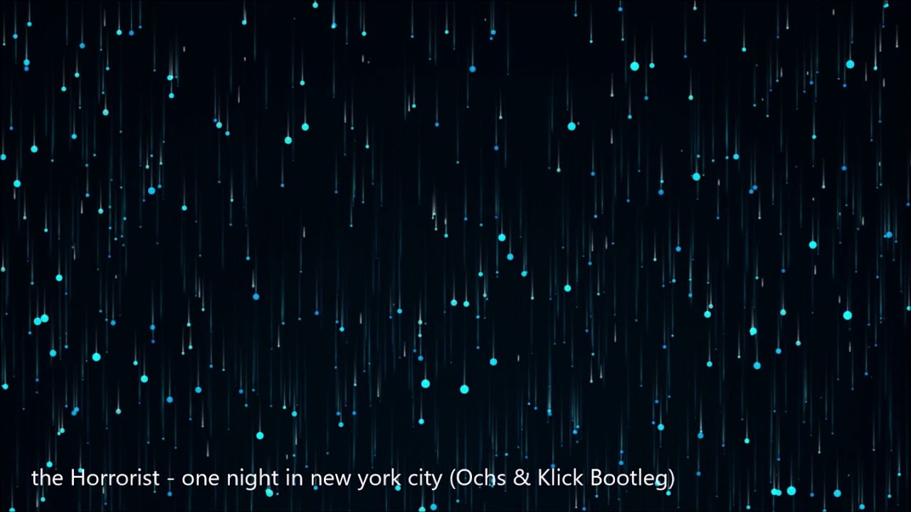 The Horrorist - one night in new york city (Ochs & Klick Bootleg)