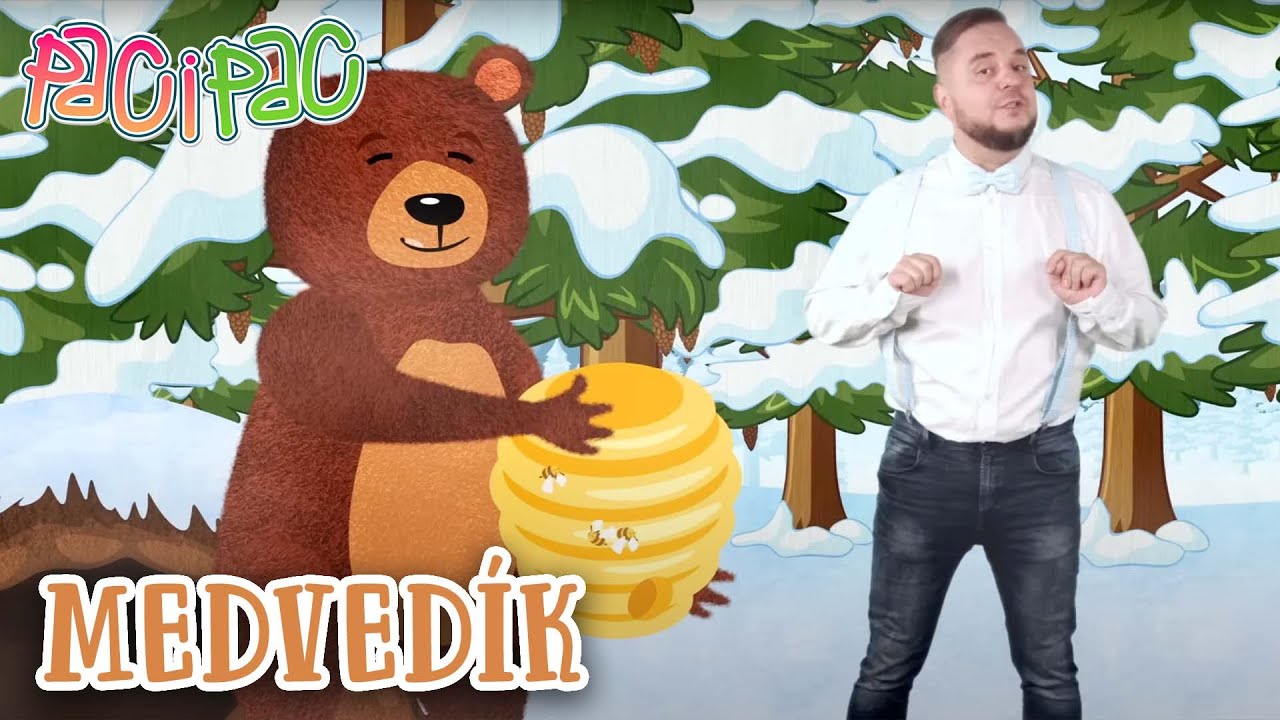 PACI PAC - Medvedík (feat. Kuly) | Pre deti | Nursery rhymes | Kids songs