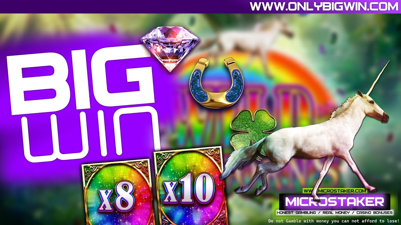 GREAT Win on Wild Unicorns by #BigTimeGaming