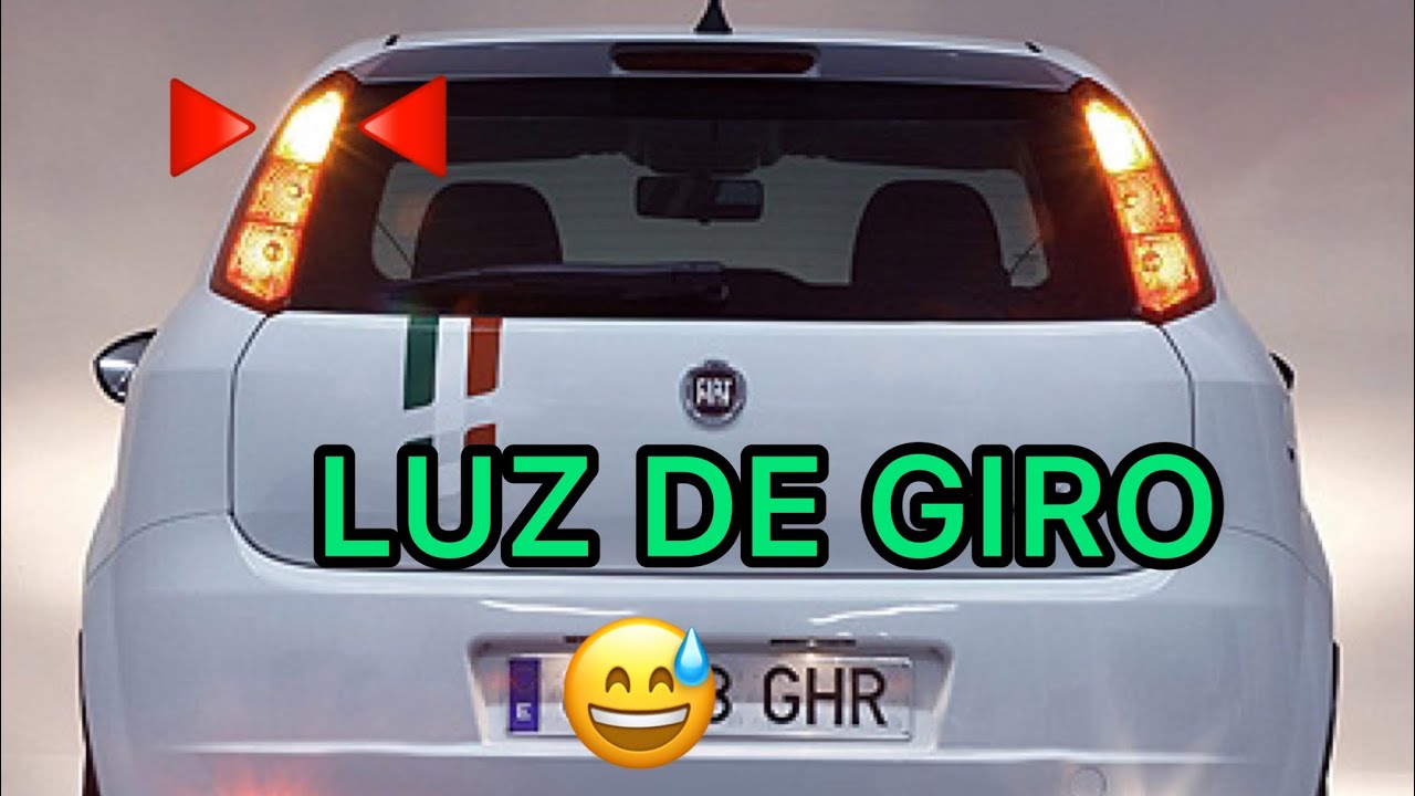 Cómo cambiar luz de giro trasera del Fiat Punto 1.4 2007 Al 2012