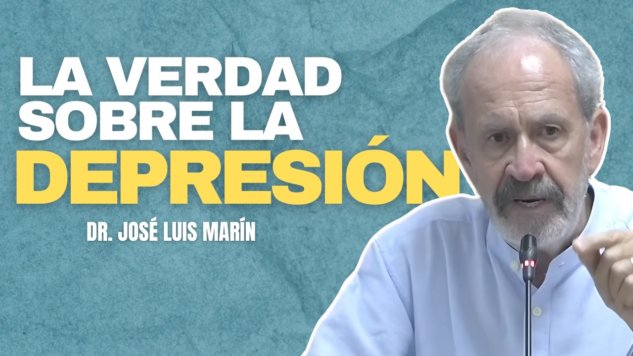 La verdad sobre la depresión, la ansiedad y el estrés | Charla de José Luis Marín en el COPM