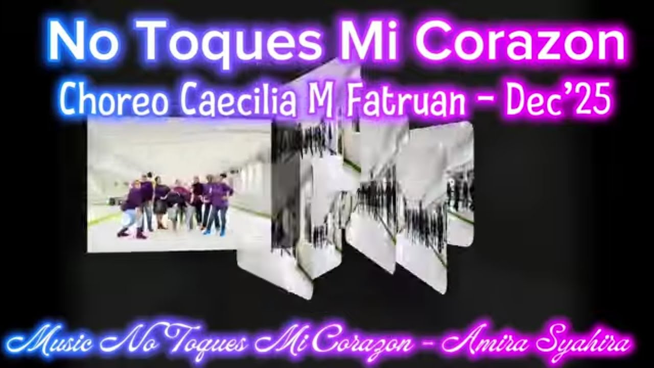 No Toques Mi Corazon - Line Dance//Demo//Choreo: Caecilia Maria Fatruan (INA)
