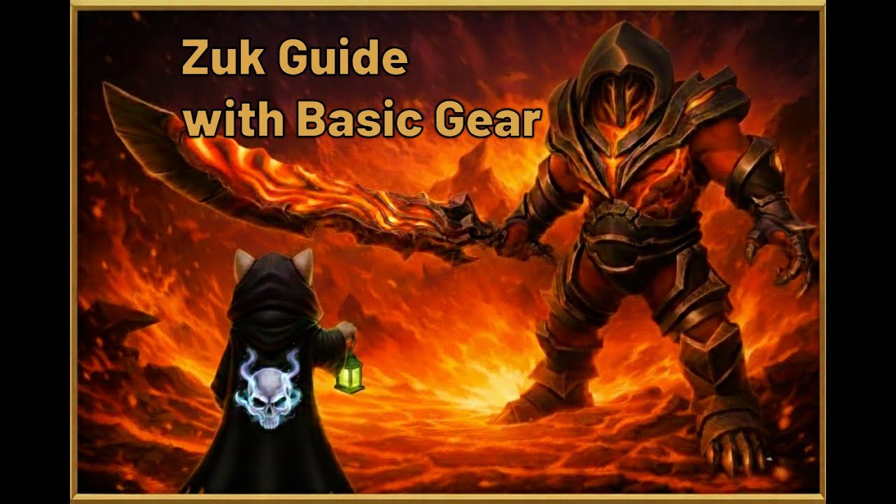 RS3 - Zuk Guide for Beginners (in necro)