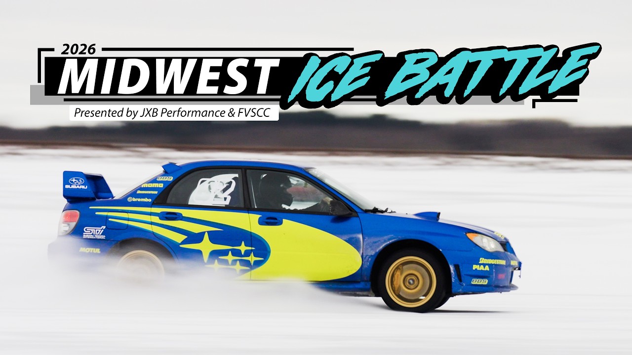 Recreating Blackhawk Farms Raceway on a Frozen Lake