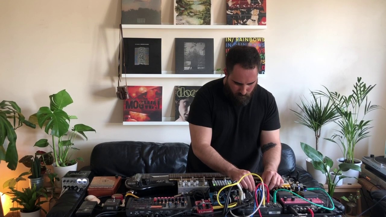 Daniel Garcia | Lockdown Live Stream | Ambient Drone Experimental | Guitar Pedals & Tape Live Set