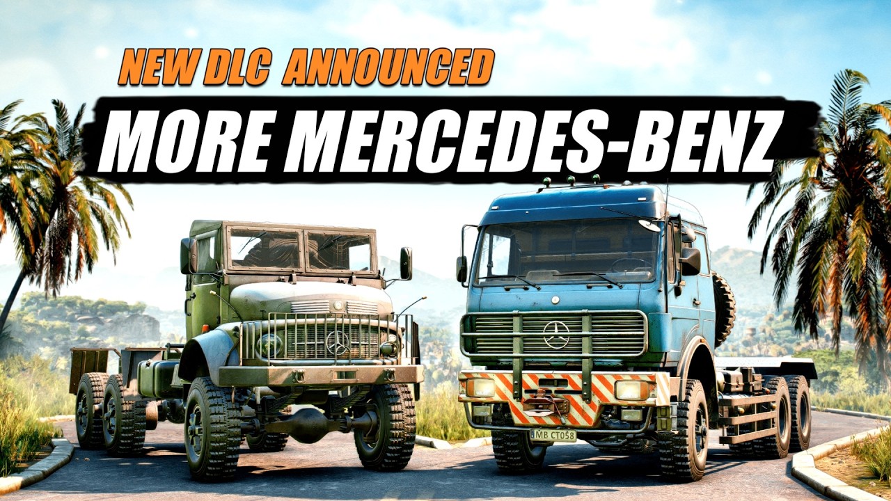 Snowrunner Mercedes Pack-2 is announced | No Unimog